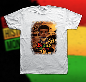 Kids Black History Month Shirts