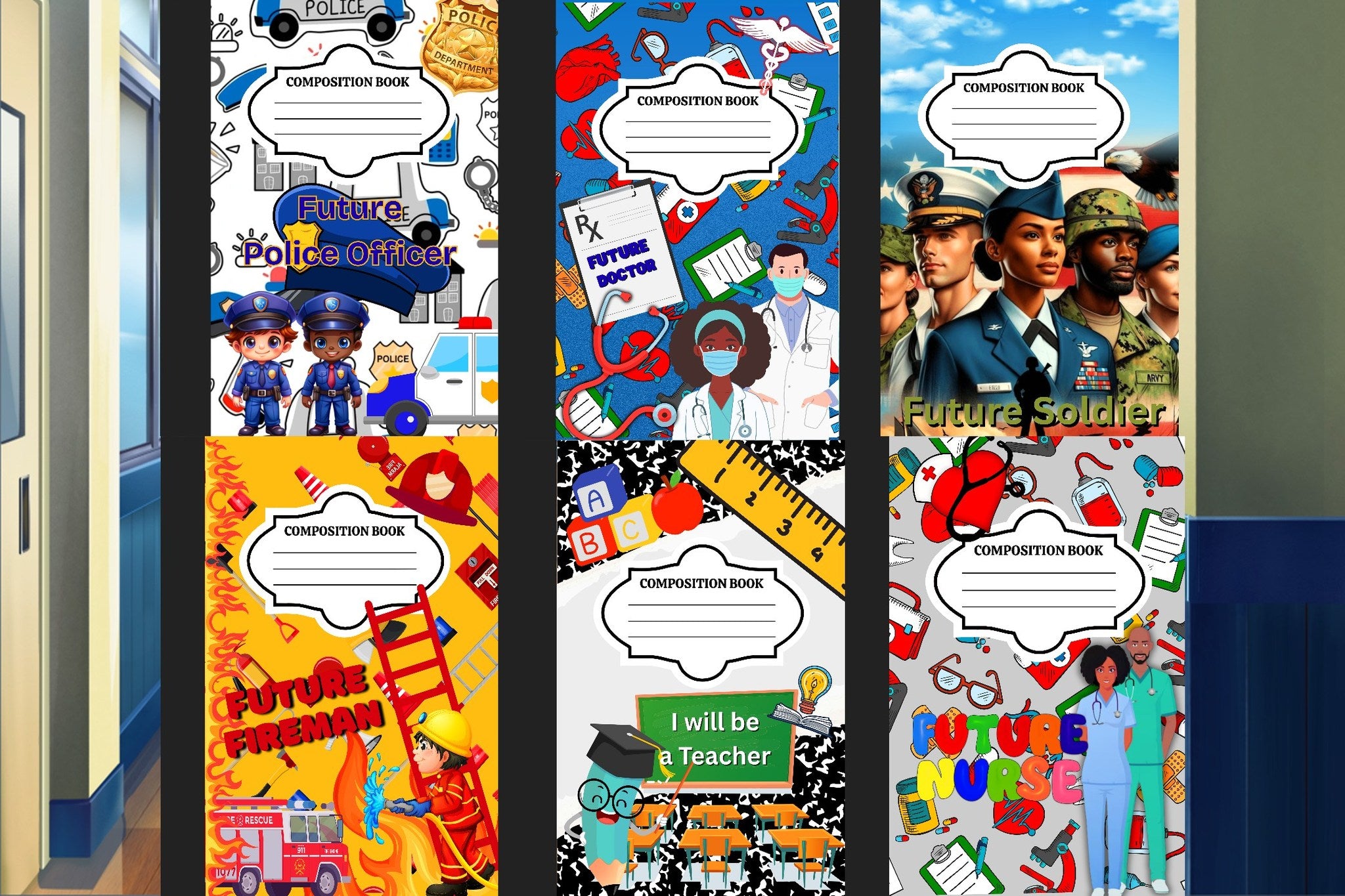 Custom Composition Notebooks with Purpose