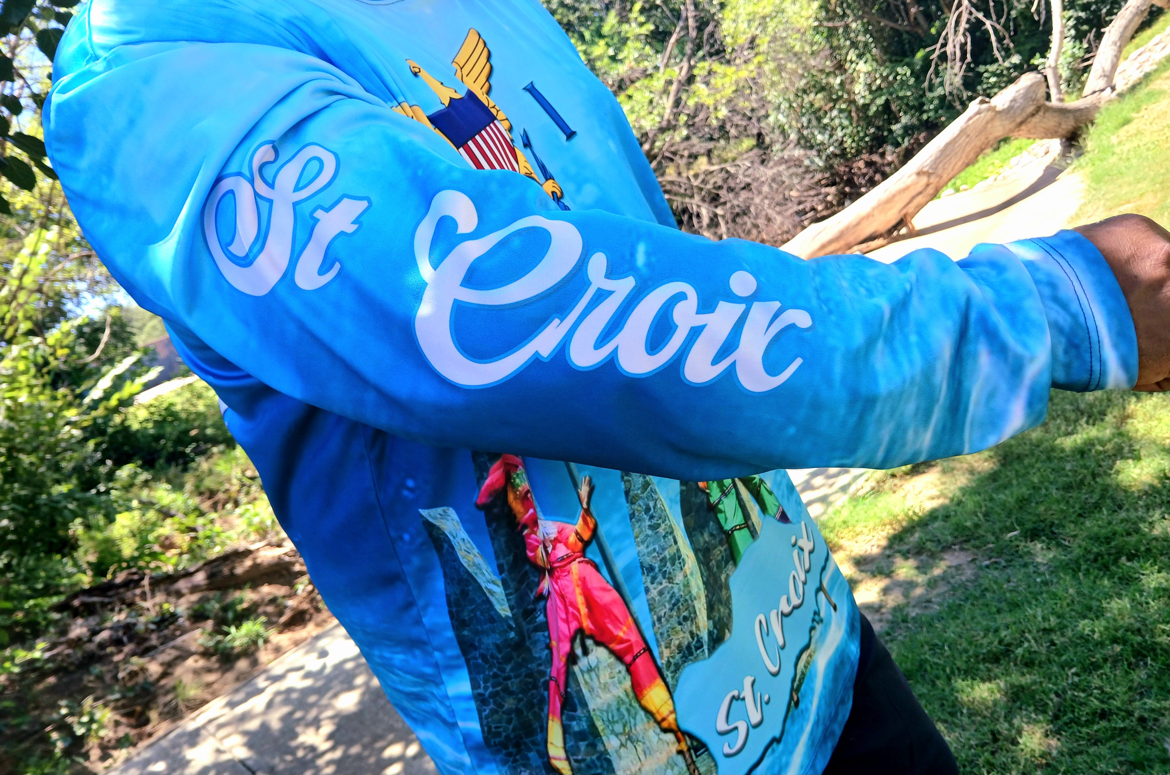 🏝️ USVI Custom Made Rashguards: Culture Meets Comfort 🌞🌊