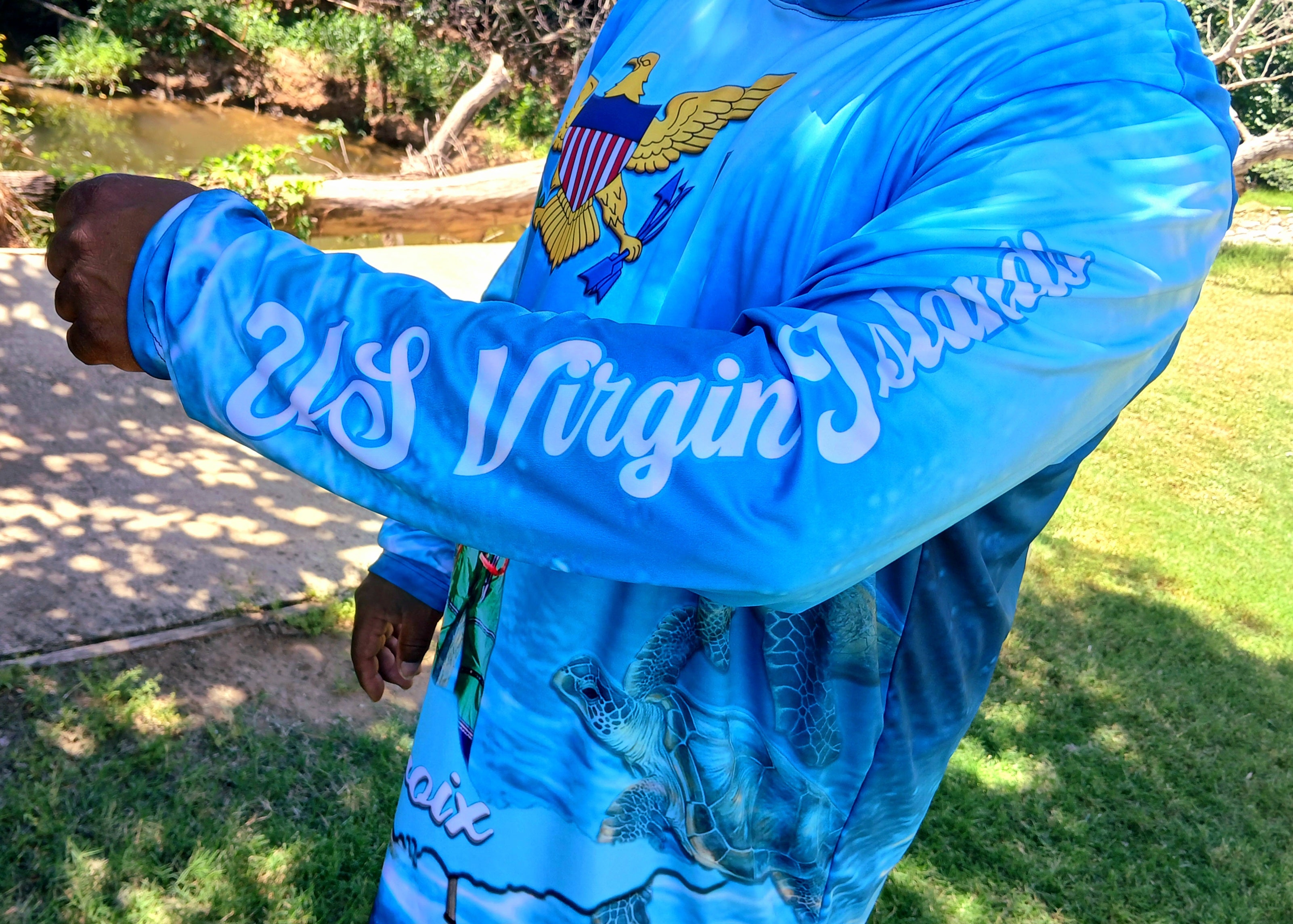 🏝️ USVI Custom Made Rashguards: Culture Meets Comfort 🌞🌊