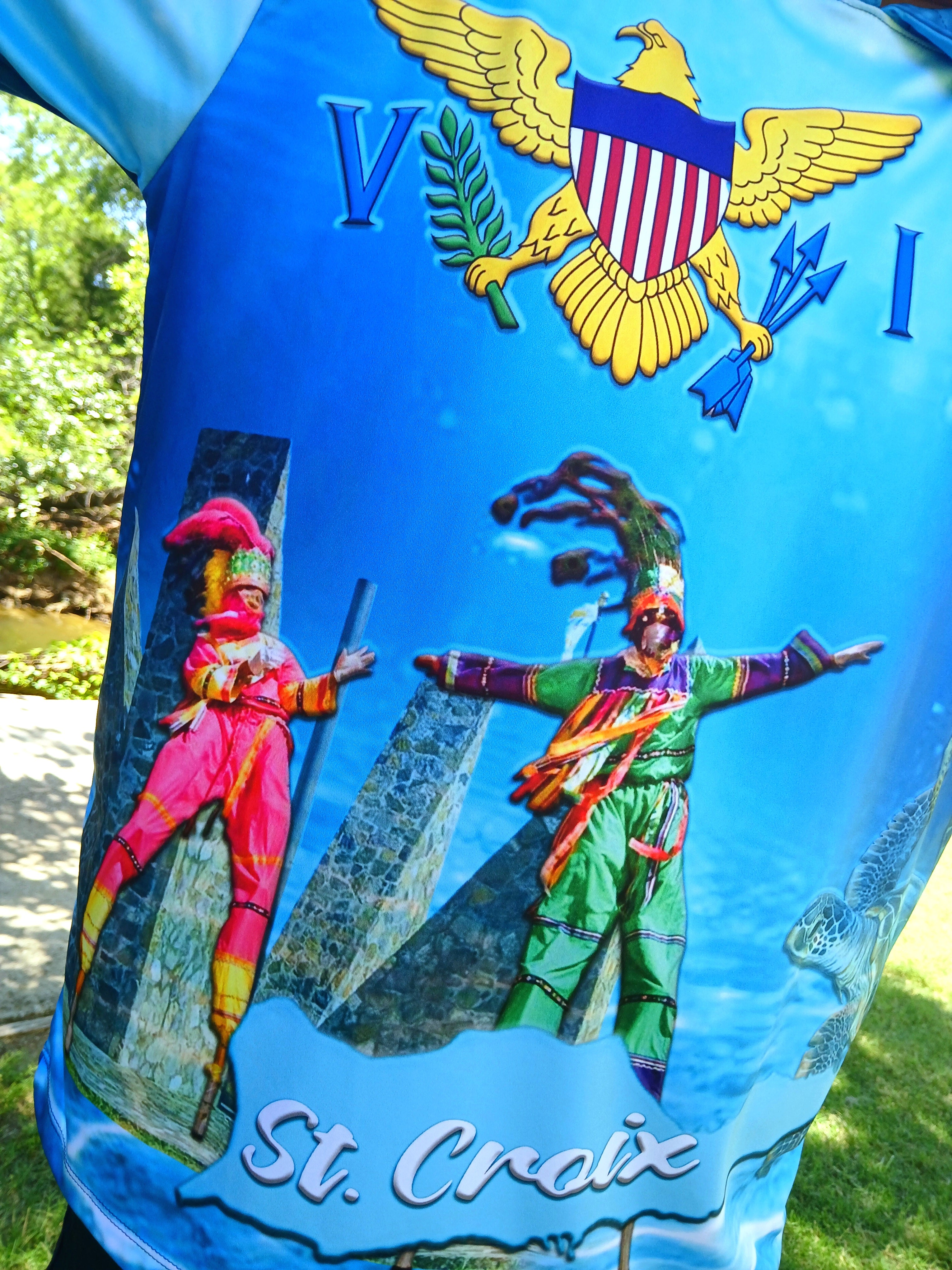 🏝️ USVI Custom Made Rashguards: Culture Meets Comfort 🌞🌊